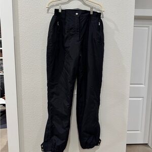 Black Winter Snow Pants